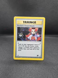 Rocket's Sneak Attack 16/82 Pokemon TCG Team Rocket Unlimited Holo Rare (NM-LP) - Image 5