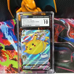 Flying PIkachu VMAX 024/028 - CGC Gem Mint 10 - JPN 25th Anniv. Coll Pokemon TCG - Image 1