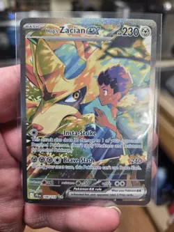 Pokemon TCG Journey Together Hop's Zacian EX Sir 186/159 Near Mint Condition - Image 1