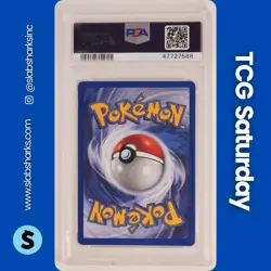 2002 POKEMON NEO DESTINY #10/105 DARK TYPHLOSION HOLO PSA 8 - Image 2