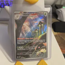 Pokemon Toedscruel 185/182 SV04 Paradox Rift Illustration Rare Holo 120 HP - Image 1