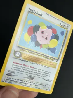 Pokemon TCG Igglybuff 40/75 Neo Discovery MP/HP - Image 3