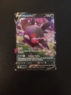 Pokemon TCG Morpeko V Sword & Shield: Brilliant Stars 095/172 Holo Ultra Rare - Image 1