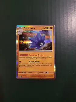 Pokemon TCG Glimmora Scarlet & Violet - Paldea Evolved 126/193 Holo Holo Rare - Image 1