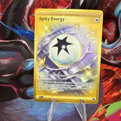 Spiky Energy Hyper Rare Pokemon Journey Together #190/159 Near Mint - Image 1