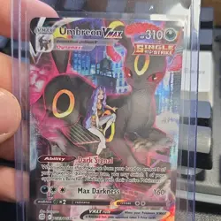 Pokemon Umbreon VMAX TG23/TG30 Single Strike Full Art Holo Ultra Rare - Image 1