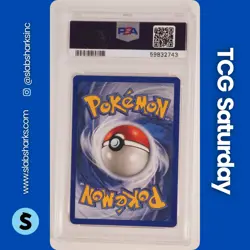 1999 POKEMON UNLIMITED #6/102 GYARADOS RARE HOLO PSA 7 - Image 2