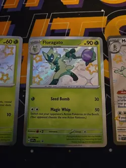 Shiny Meowscarada Floragato Sprigatito SVP 076 077 078 Pokemon TCG Promo - Image 4