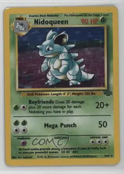 Nidoqueen Holo Pokemon Jungle #7 1999 - Image 1