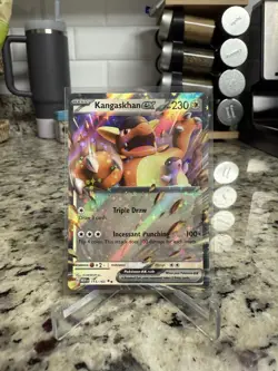 Pokemon TCG Kangaskhan Ex 115/165 Double Rare Holo - Image 1