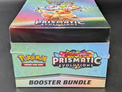 Pokemon SV8.5 Prismatic Evolutions Factory Sealed Booster Bundle Display Case - Image 5