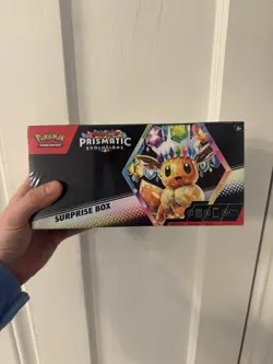 Pokemon Scarlet & Violet Prismatic Evolutions Surprise Box New Sealed - Image 1
