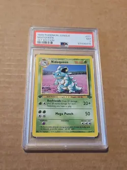 PSA 7 1999 POKEMON JUNGLE NIDOQUEEN 1ST EDITION #23 - Image 1