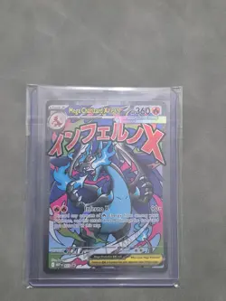 POKEMON TCG MEGA CHARIZARD X EX 023 BLACK STAR PROMO PERFECT CONDITION 10/10 - Image 1