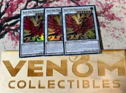 3x (M/NM) Black Rose Moonlight Dragon RA03-EN038 Ultra Rare 1st Edition YuGiOh - Image 1