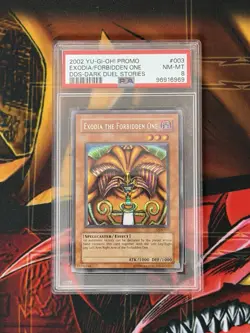 Yu-Gi-Oh! TCG Exodia the Forbiden One DDS-003 Secret Rare Dark Duel Stories - Image 1