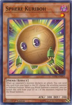 Sphere Kuriboh LEDU-EN043 1st Common Light Play Yu-Gi-Oh! DNA GAMES - Image 1