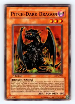 Yugioh Pitch-Dark Dragon MFC-008 1st Edition Common - NM 💎 - Image 1