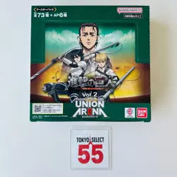 UNION ARENA Attack On Titan Vol.2 Booster BOX SEALED Japanese EX10BT SHIP FAST - Image 1