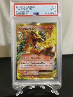 Pokemon 2016 XY Evolutions Charizard EX Holo Card 12/108 - Image 1