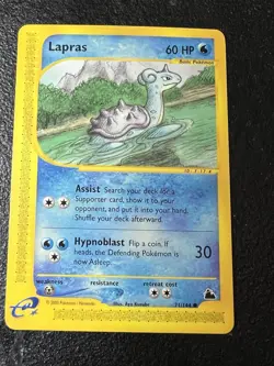 Lapras 71/144 Pokemon Skyridge Regular Unlimited Card - Mint - Image 1