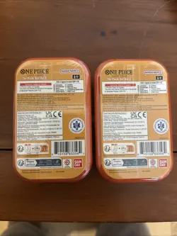 One Piece Card Game Tin Pack Set Vol.2 TS-02 OP-13 Lot of 2 Sealed - Image 2