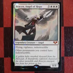 Mtg Avacyn, Angel of Hope FOIL LP/NM From the Vault: Angels Commander Card - Image 2