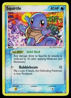 Pokemon Card - Squirtle Crystal Guardians 64/100 Common - Image 1