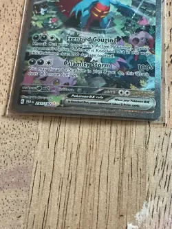 Roaring Moon EX Sir 251/182 Paradox Rift Holo Pokemon TCG Card - Image 4