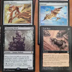 Swarm Piper Rare ***RATS*** Tribal Custom COMMANDER MAGIC DECK 100 MTG Cards - Image 5