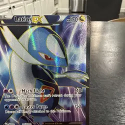Pokemon - Latios EX Full Art Holo Card 113/116 Plasma Freeze - **MISCUT **(2013) - Image 3