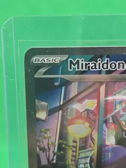 Miraidon ex 244/198 Secret Rare Double Rare Holo Pokemon Card NM - Image 3