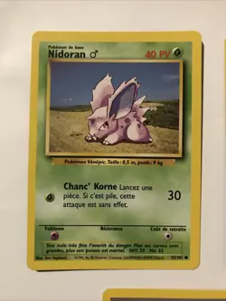 Lot Of 5 French Pokemon Base Set Unlimited Cards Charmeleon - NM - Image 2