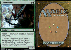 Magic the Gathering -MTG- Giant Mantis Foil - Image 1