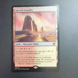 Sacred Foundry EOE Edge of Eternities MTG 256 NM - Image 1