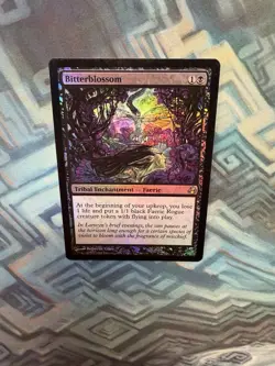 MTG Foil Bitterblossom EX/LP+ Morningtide - Image 3