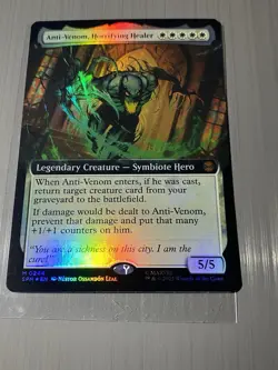 Anti-Venom, Horrifying Healer (Extended Art) Marvel's Spider-Man Foil - Image 1