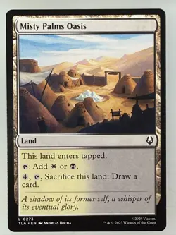 Magic the Gathering - Misty Palms Oasis 0273 - Image 1