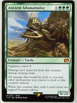 Magic the Gathering - Ancient Adamantoise 172 - Image 1