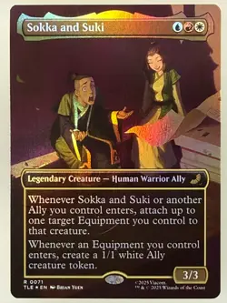 Magic the Gathering - Sokka and Suki Foil 71 - Image 1