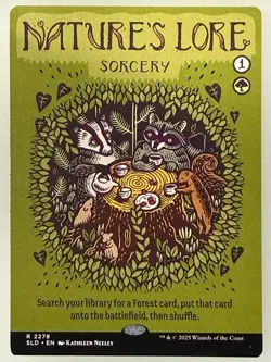 Magic the Gathering - Nature's Lore 2278 Secret Lair - Image 1