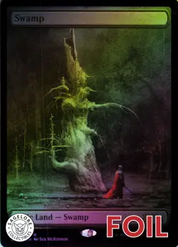 MTG Swamp (119) | NM Foil | Secret Lair Seb McKinnon {SLD} - Image 1