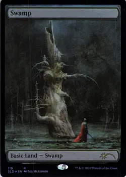MTG Swamp (119) | NM Foil | Secret Lair Seb McKinnon {SLD} - Image 2