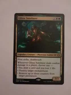 Glissa Sunslayer NM/M Magic the Gathering MTG Phyrexia All Will Be One - Image 1