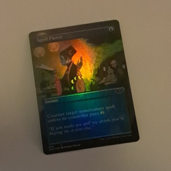 Spell Pierce Borderless FOIL NM MTG Double Masters 2022 Magic Gathering 2X2 - Image 1