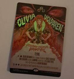 Olivia Voldaren Poster FOIL NM/M MTG Innistrad Remastered Magic the Gathering - Image 1