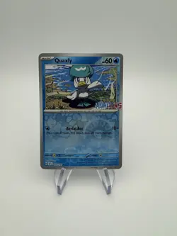 Quaxly 050/191 Pokemon Scarlet Violet Surging Sparks Reverse Holo Horizons Stamp - Image 1