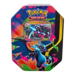 Pokemon TCG Mega Charizard X ex Tin 4 Booster Packs & Charizard Promo Sealed - Image 1