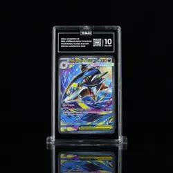 2025 POKEMON PFL EN-PHANTASMAL FLAMES #127 MEGA SHARPEDO EX TAG 10 - Image 1