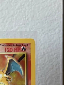 1999 POKEMON BASE SET UNLIMITED #4 CHARIZARD-HOLO NEAR MINT - Image 3